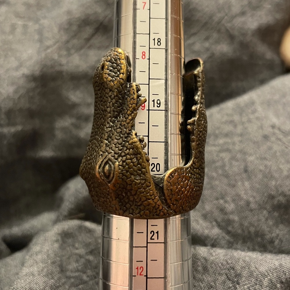 alligator ring - Picture 7 of 8